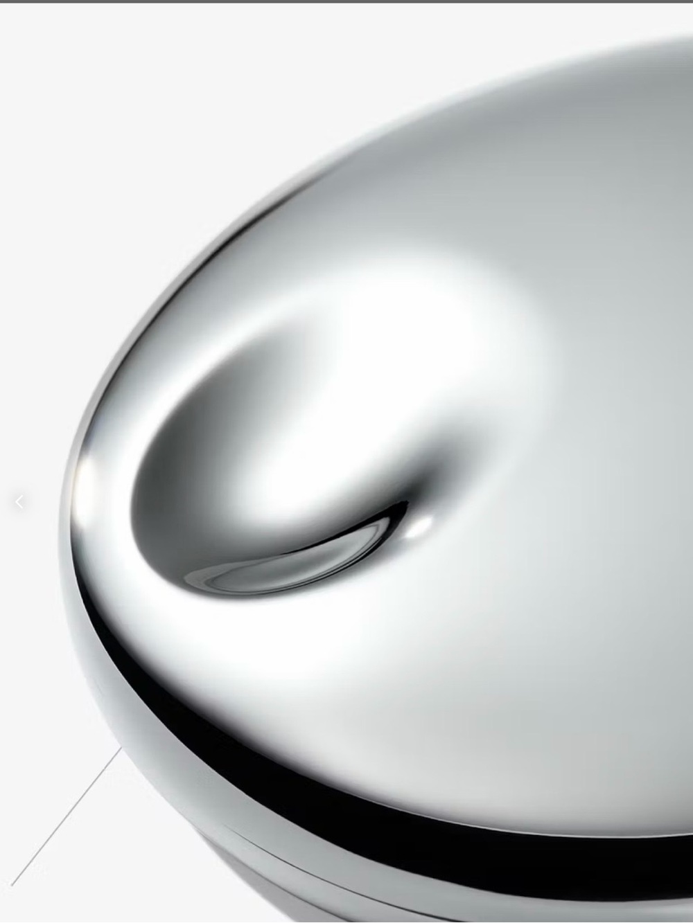 Glossier Chrome Swivel Mirror - Picture 4 of 4